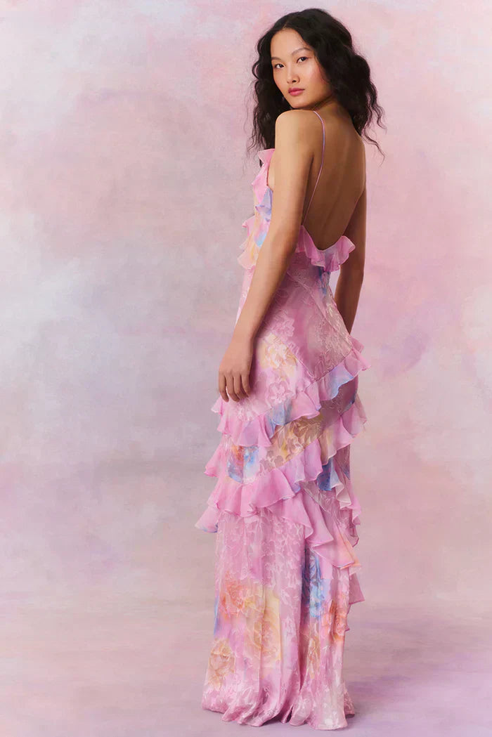 Vienna Floral Maxi Dress