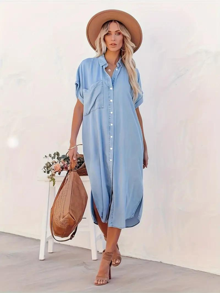 Serena Elevated Casual Dress for Women Everyday Luxe Edit
