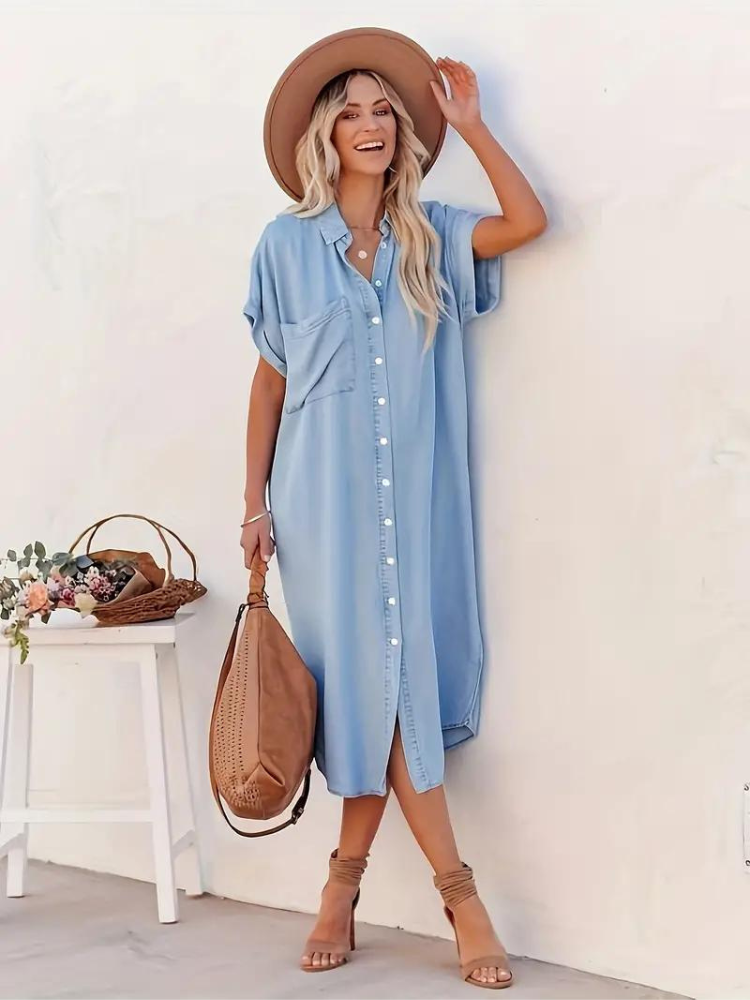 Serena Elevated Casual Dress for Women Everyday Luxe Edit