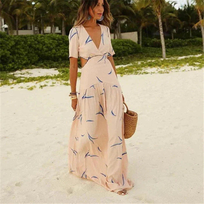 Nuria Chic Maxi Dress for Women Premium Wardrobe Essential