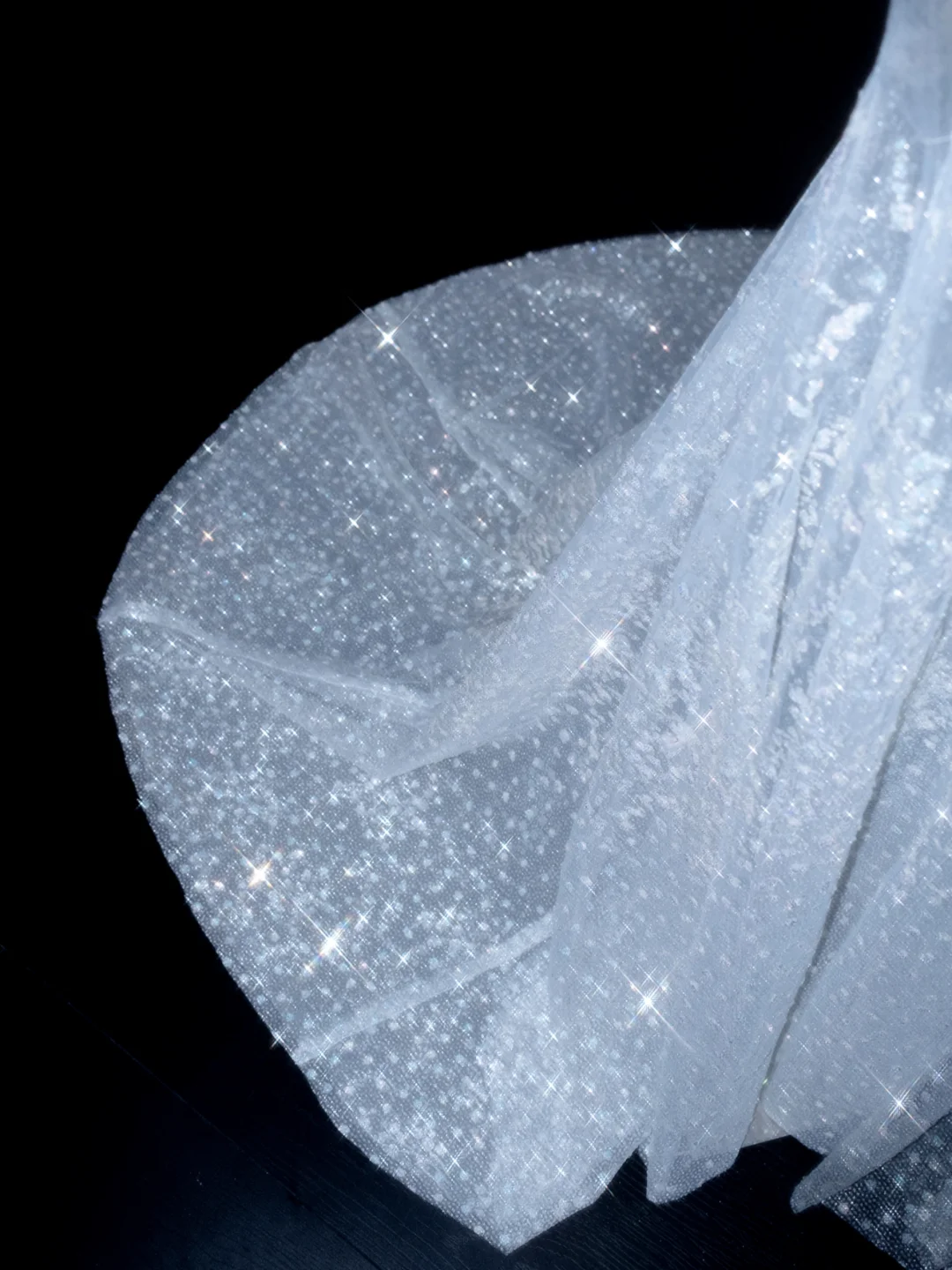Beautiful Mermaid Sequin Beaded Evening Dress Blue Tulle Prom Dress Y8690 - View 5 | VelvetHem