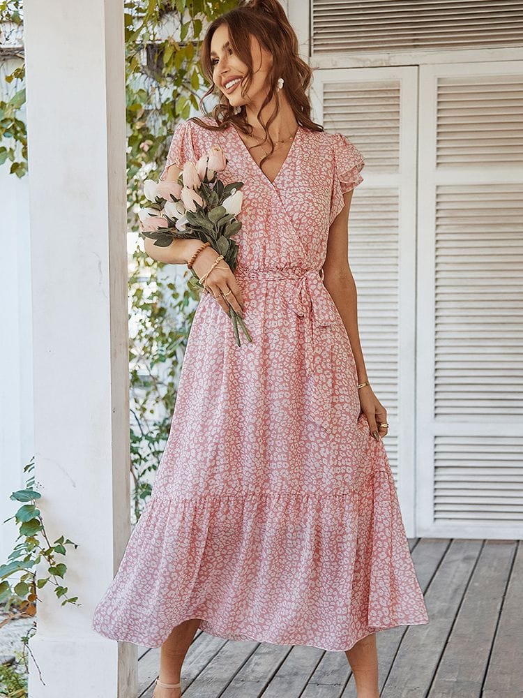 Amira Effortless Chic Floral Maxi Dress Designer Edit
