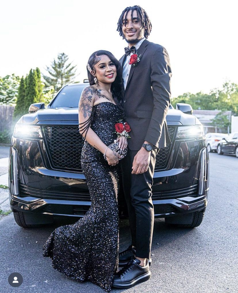 Classy Black Sequins Prom Dress Black Evening Dress Y5921 - VelvetHem