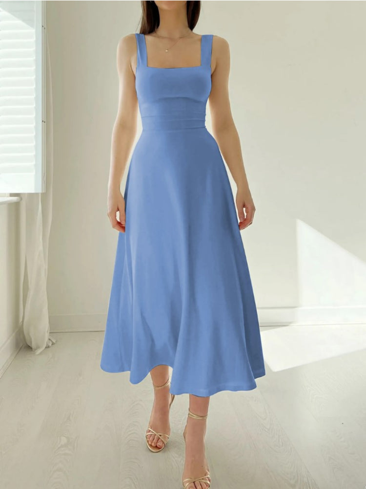 Gumersinda Slim-cut Summer Mini Dress for Women Everyday Fashion Pick
