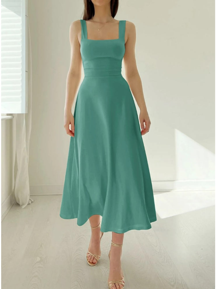 Gumersinda Slim-cut Summer Mini Dress for Women Everyday Fashion Pick