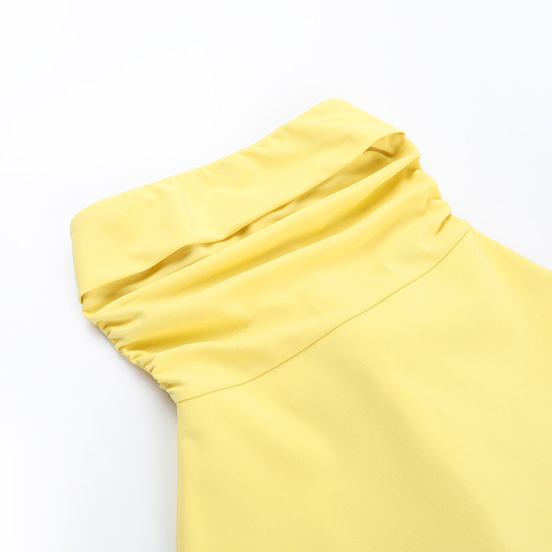 Tansy Mini Dress Yellow