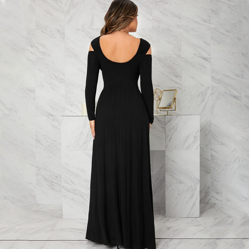 Classic Dress Elegant Elegant V Neck Split Dress