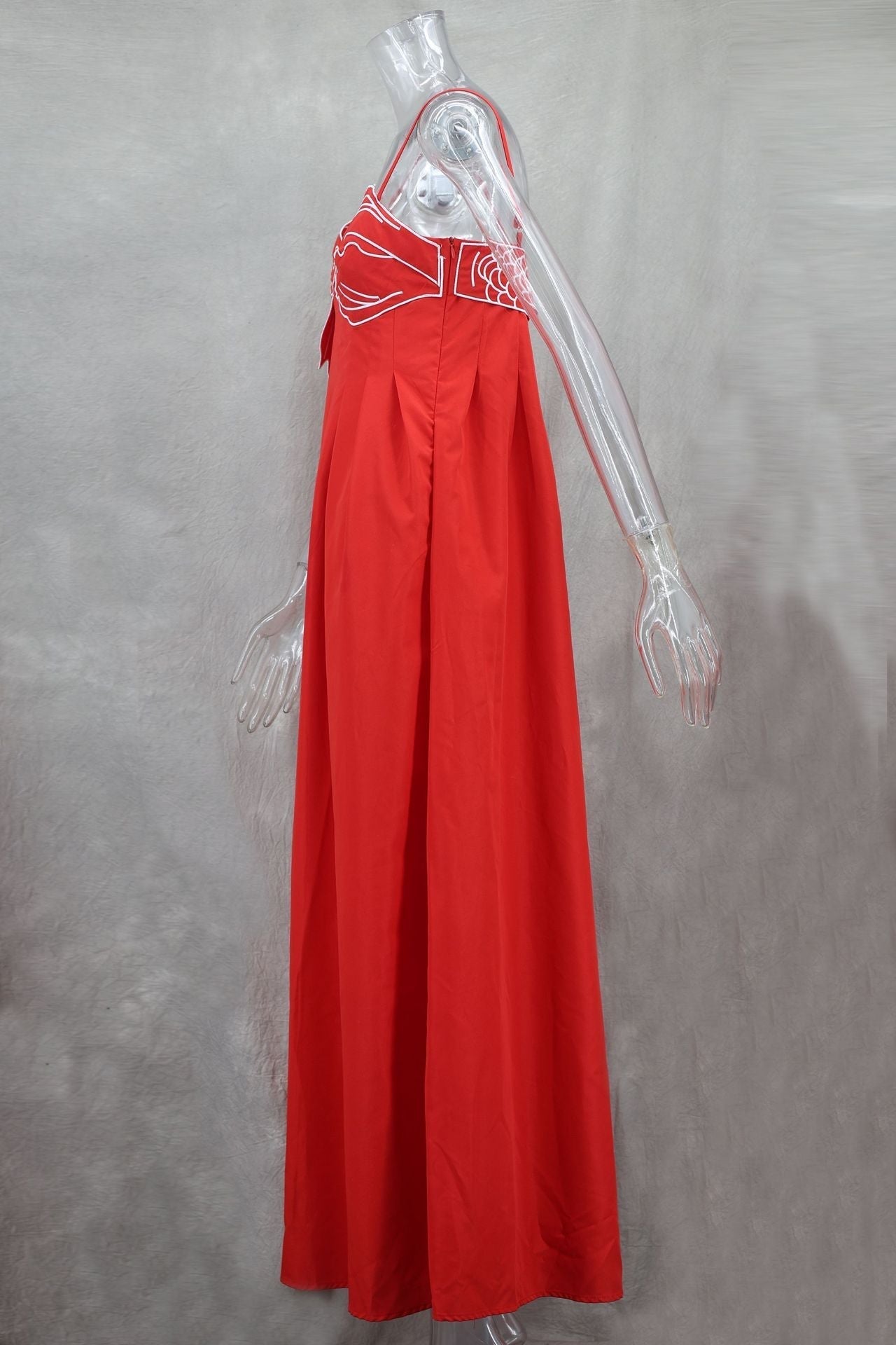 Valentina Maxi Dress Red