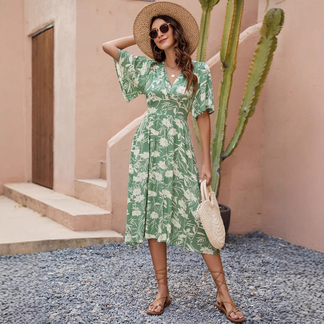 Belinda Elevated Women's Floral a Line Dress Evening Wear Edit