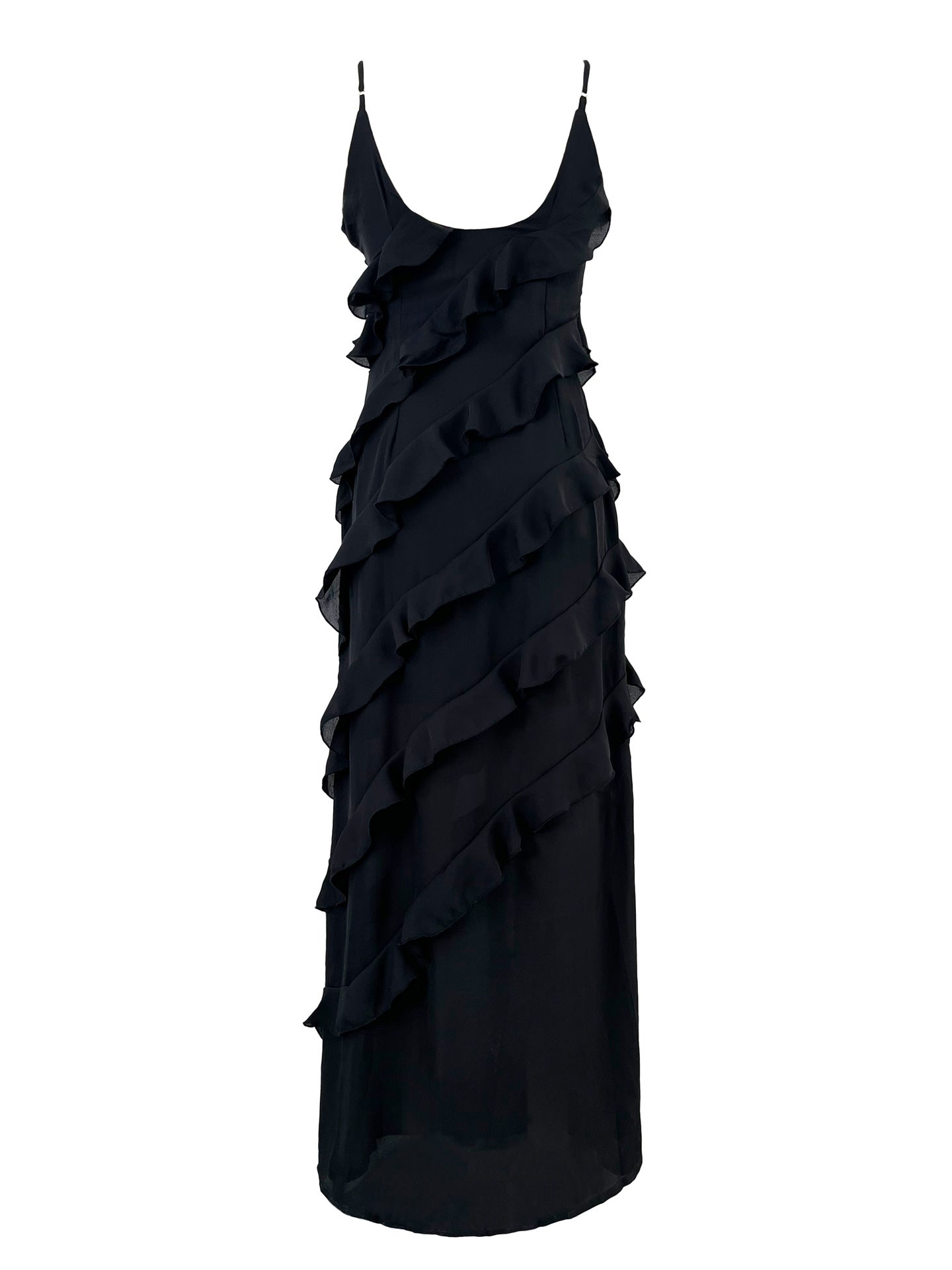 Vanessa Exclusive Dress with Ruffles Evening Wear Edit