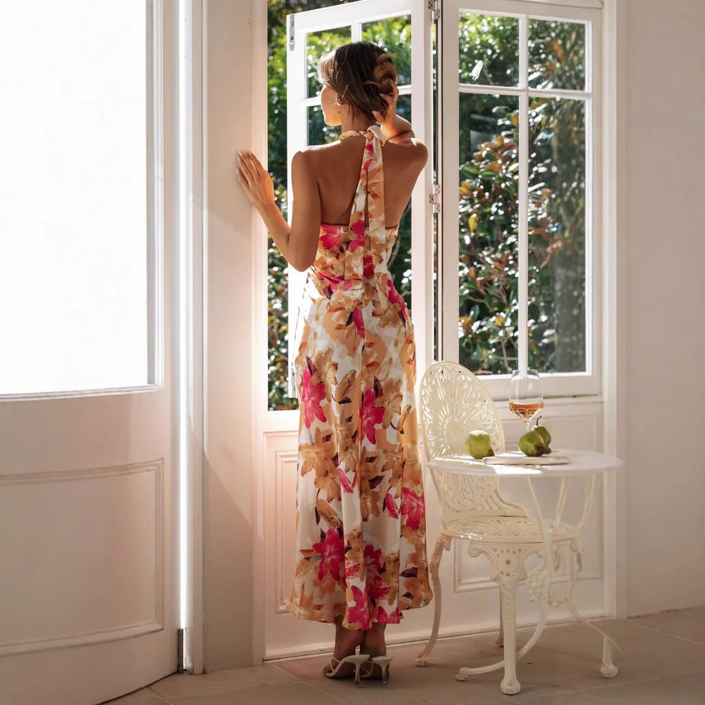 Emily Floral Charm Midi Dress