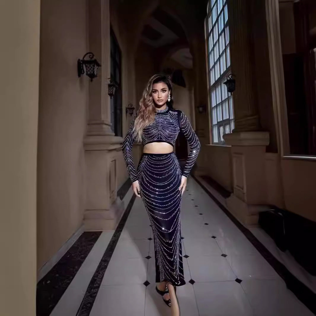 Designer Chic Strapless Prom Dress - Fashionpara