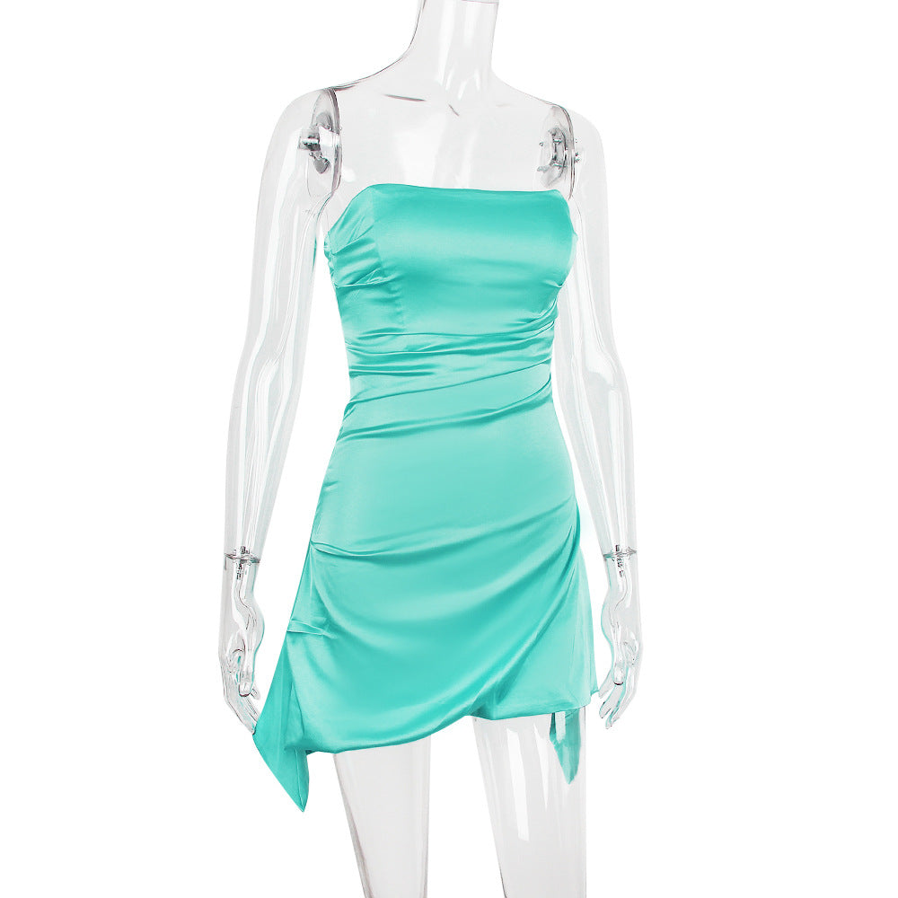 Cassio Mini Dress Blue