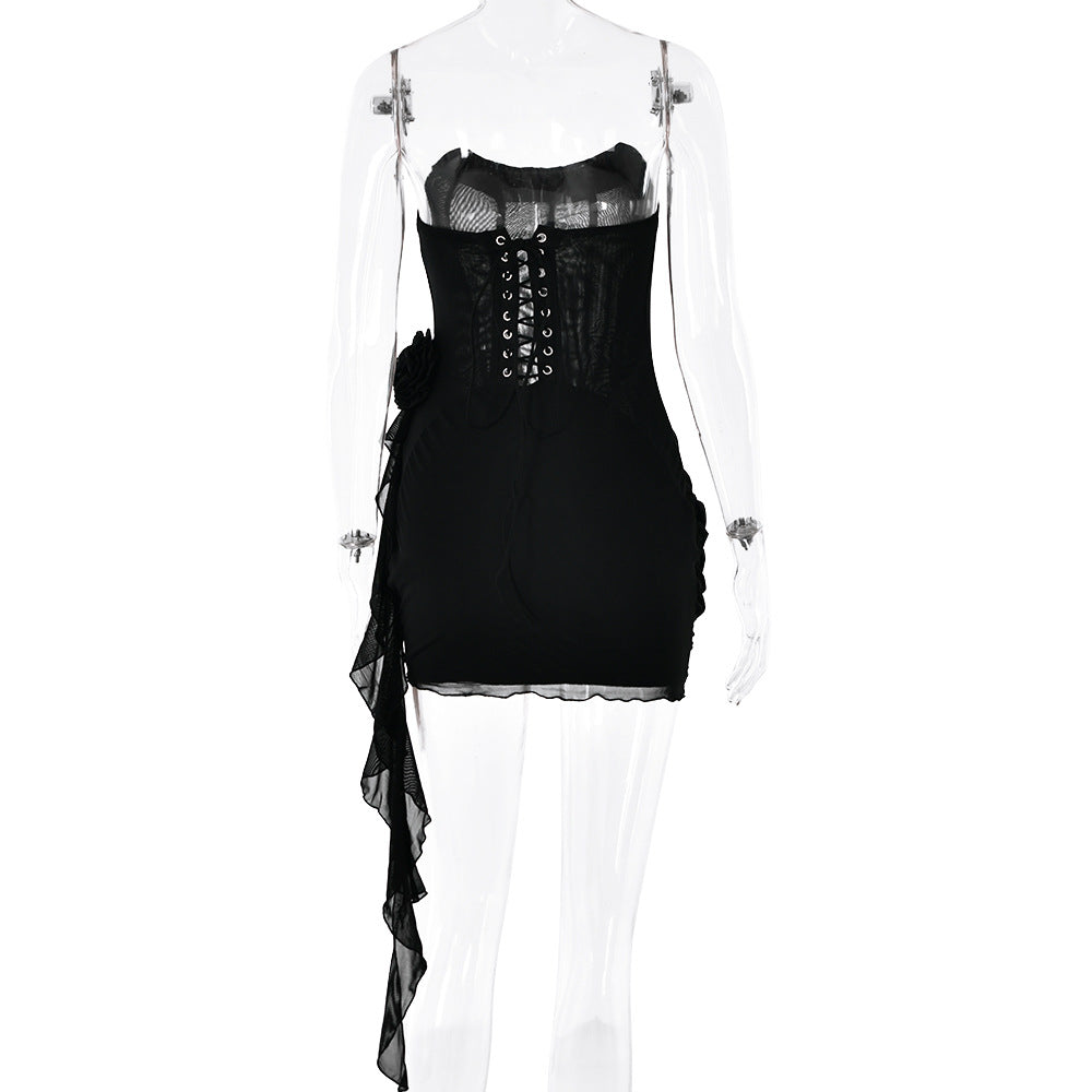 Lorene Mini Dress Black
