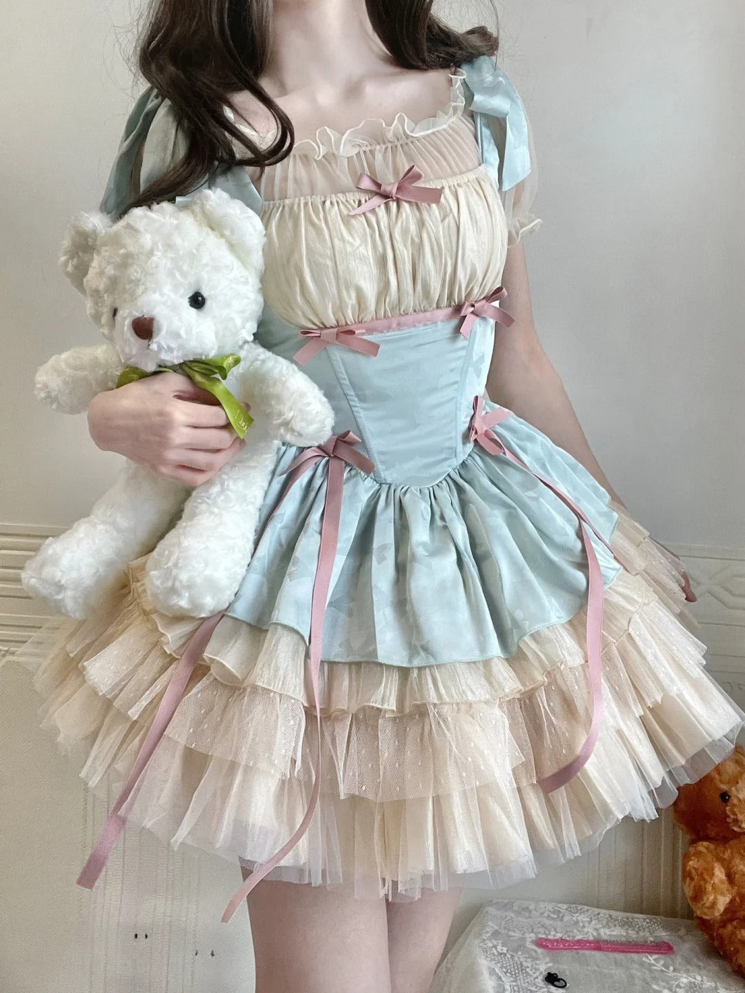 French Ball Gown Short Lolita Dresses Party Dress Birthday Outfits - View 2 | FashionDia