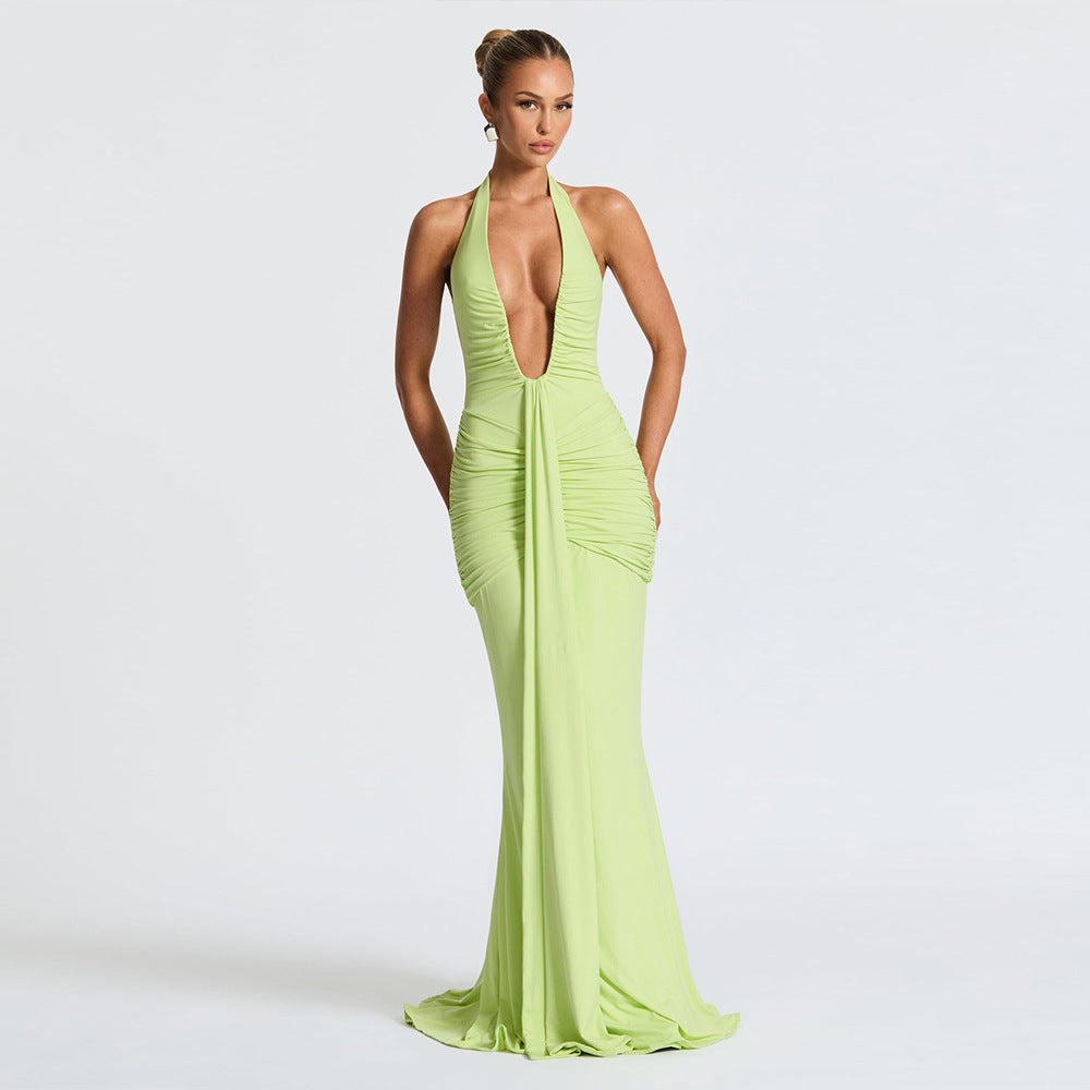 Aster Maxi Dress Green