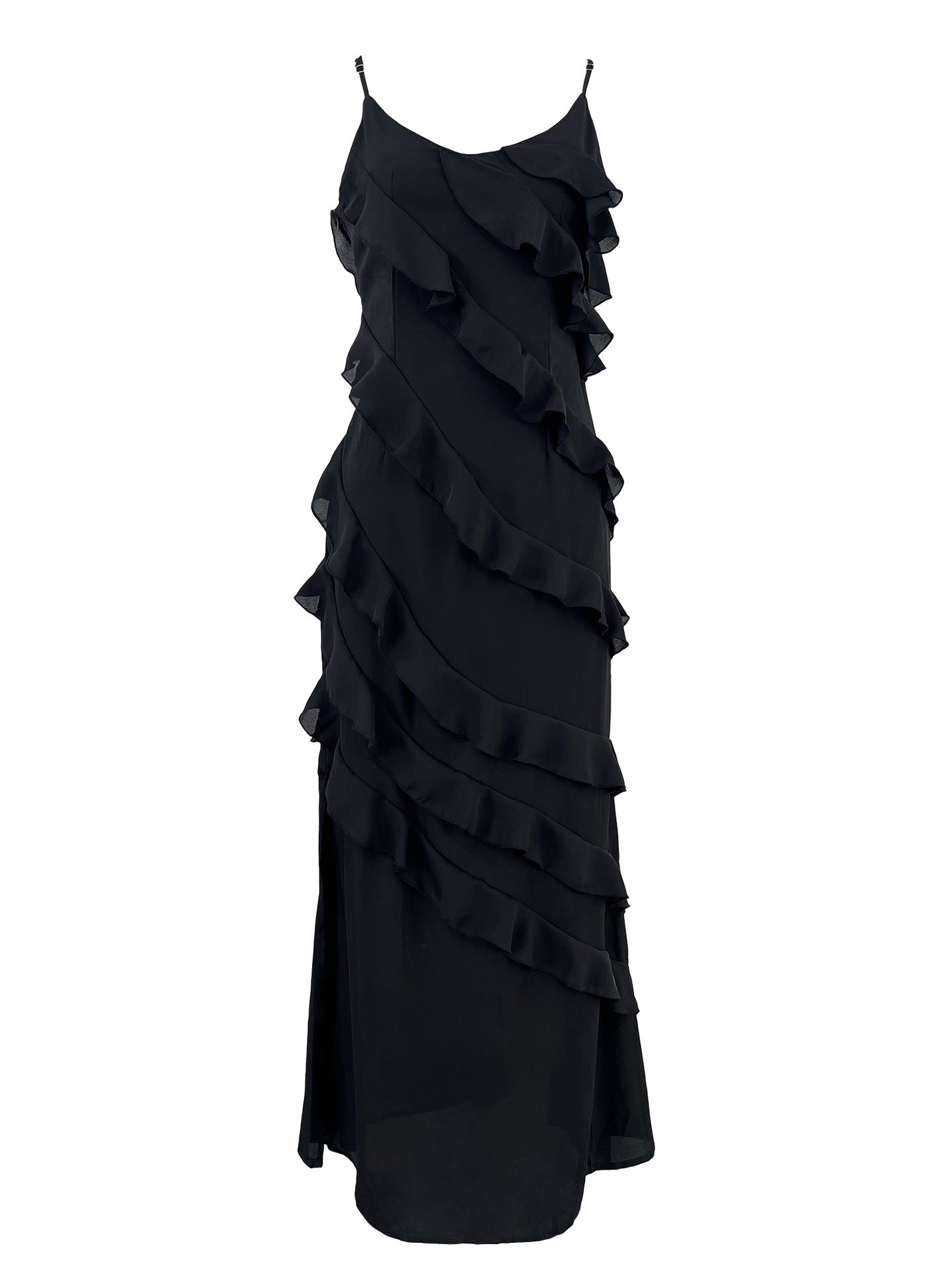 Vanessa Exclusive Dress with Ruffles Evening Wear Edit