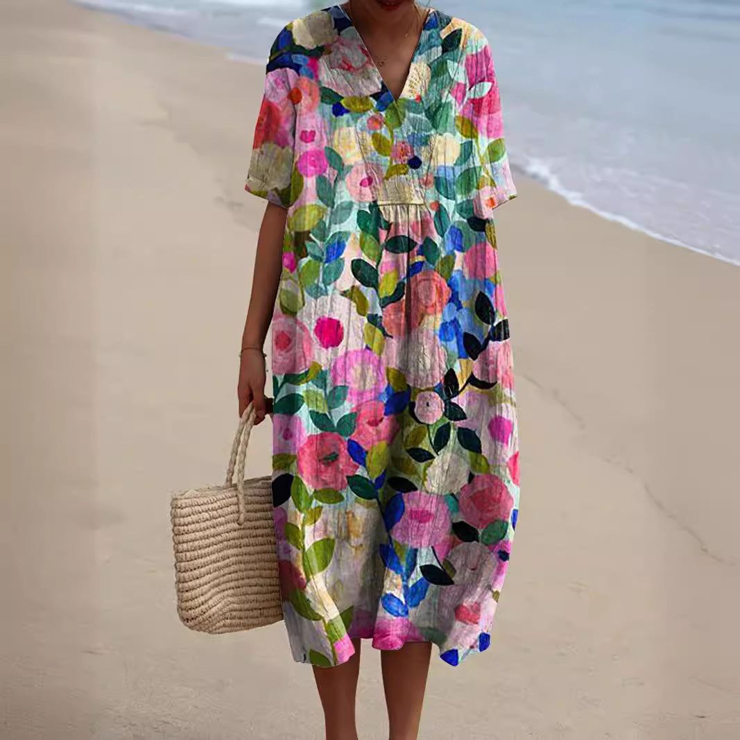 Rosalie Timeless Floral Fantasy Dress Boutique Collection