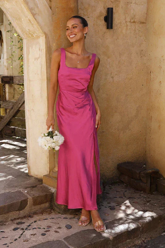 Verónica Timeless Maxi Dress Chic Silhouette Collection