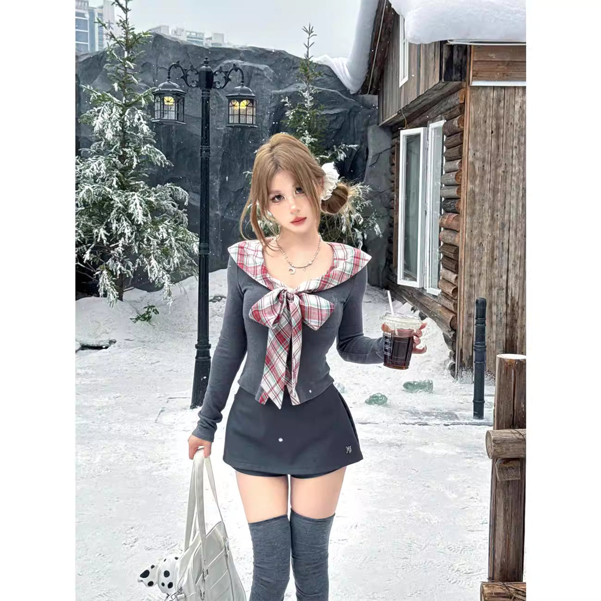 Women's casual dress 413 - VelvetHem