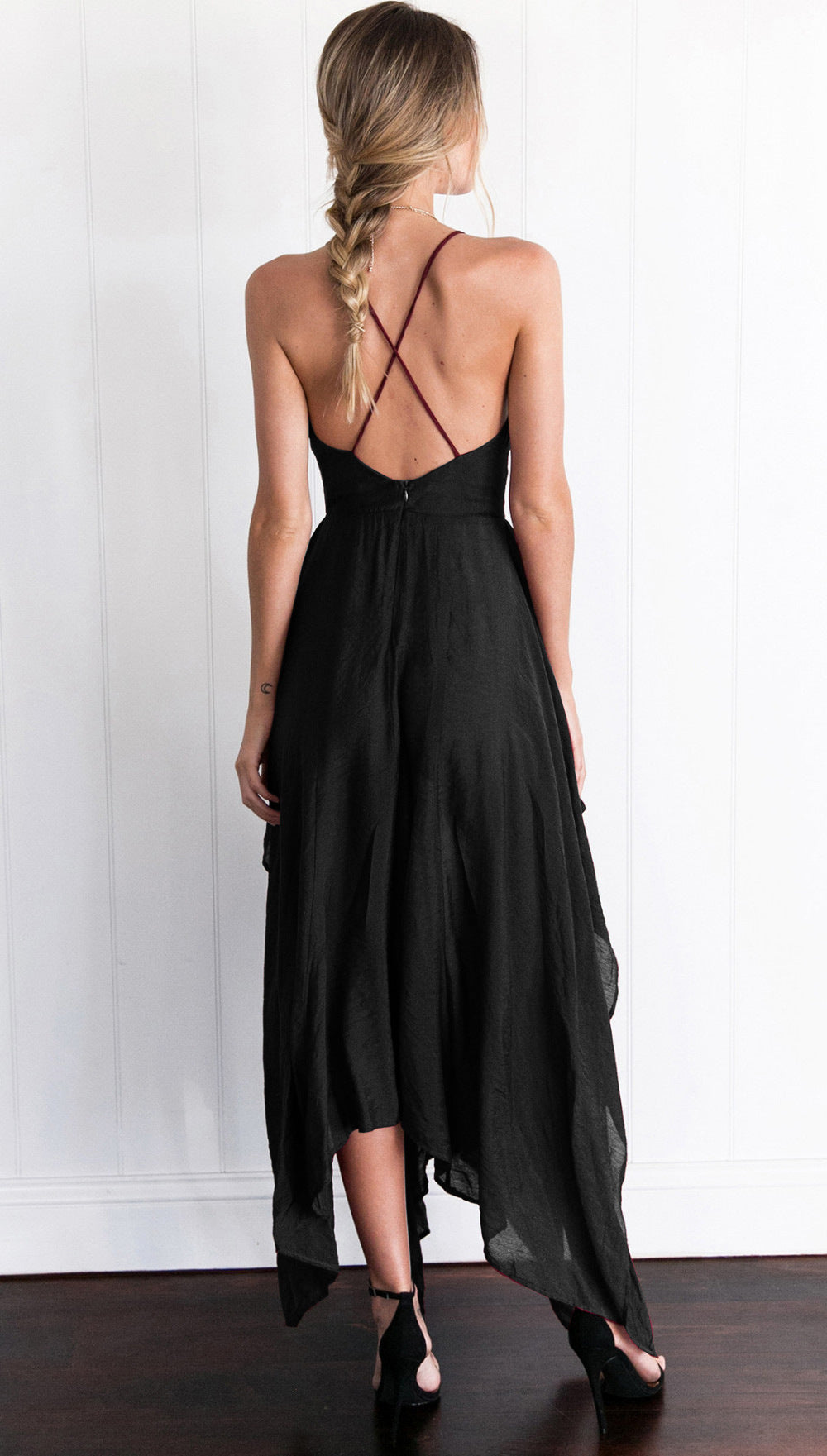 Petal Dust Maxi Dress Steel