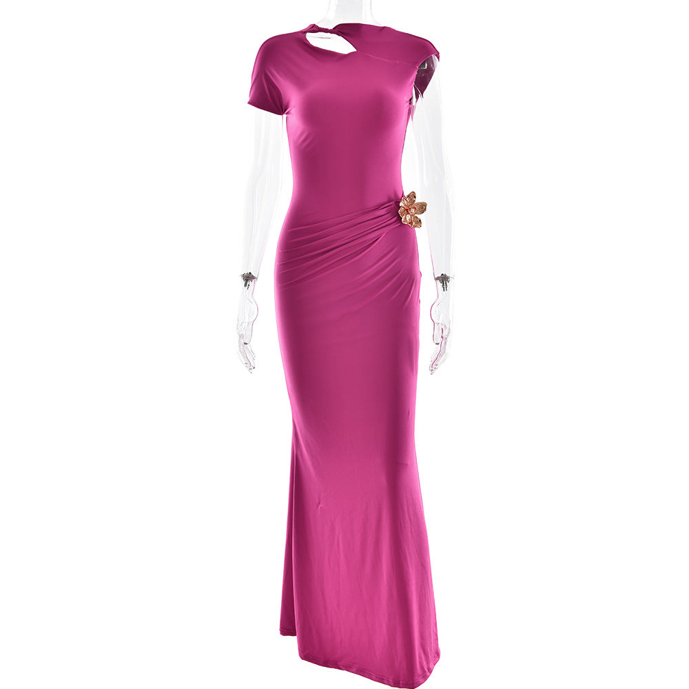 Gentry Maxi Dress Rose Red