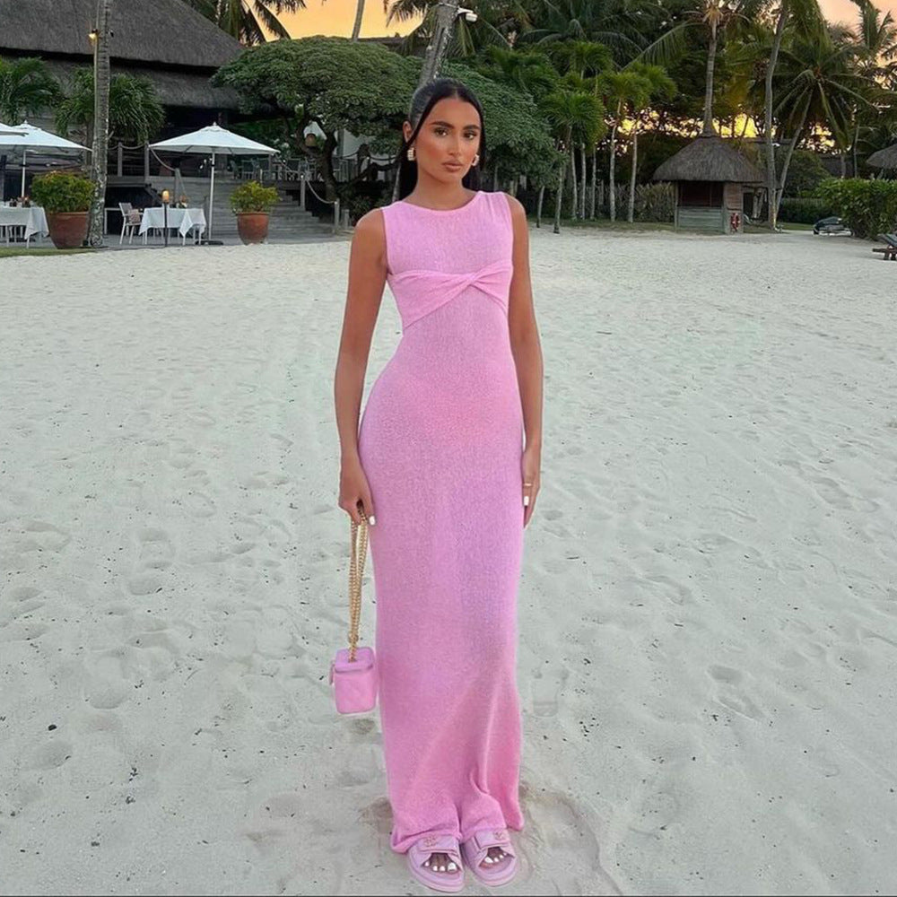 Wanderer Maxi Dress Pink