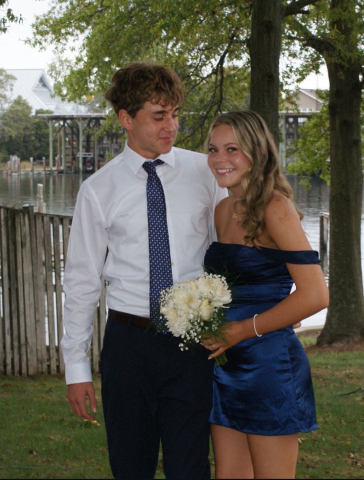 Off The Shoulder Navy Blue Satin Homecoming Dress J11762