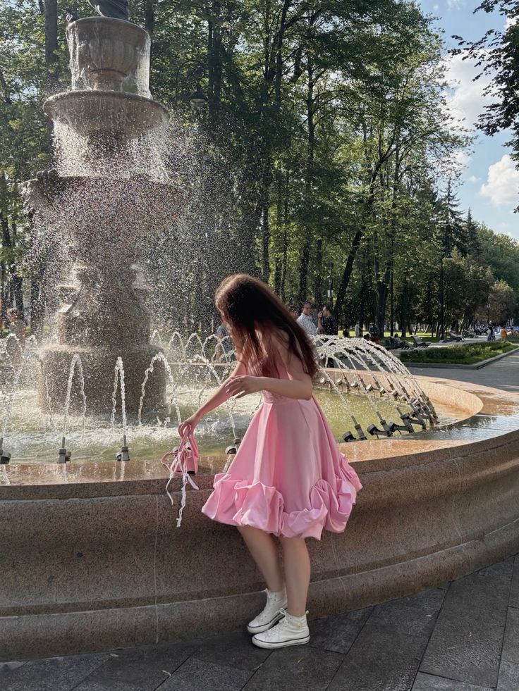 Sweet Pink Backless Ruffled A-line Satin 17th Birthday Homecoming Dress cc4316