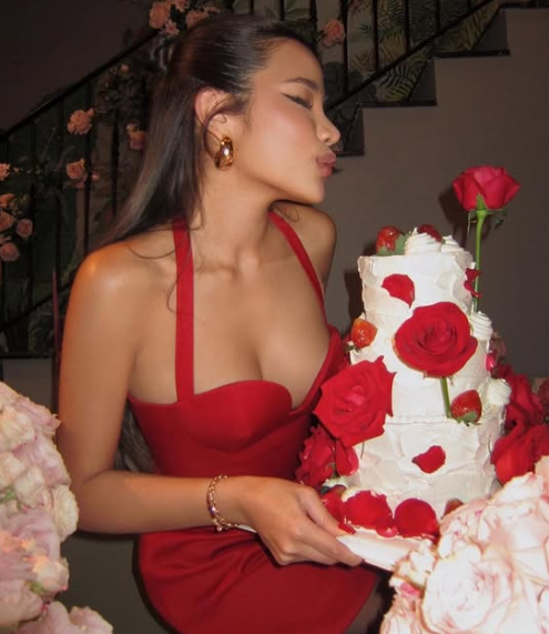 Sexy 19th Birthday Burgundy Satin Homecoming Dress
