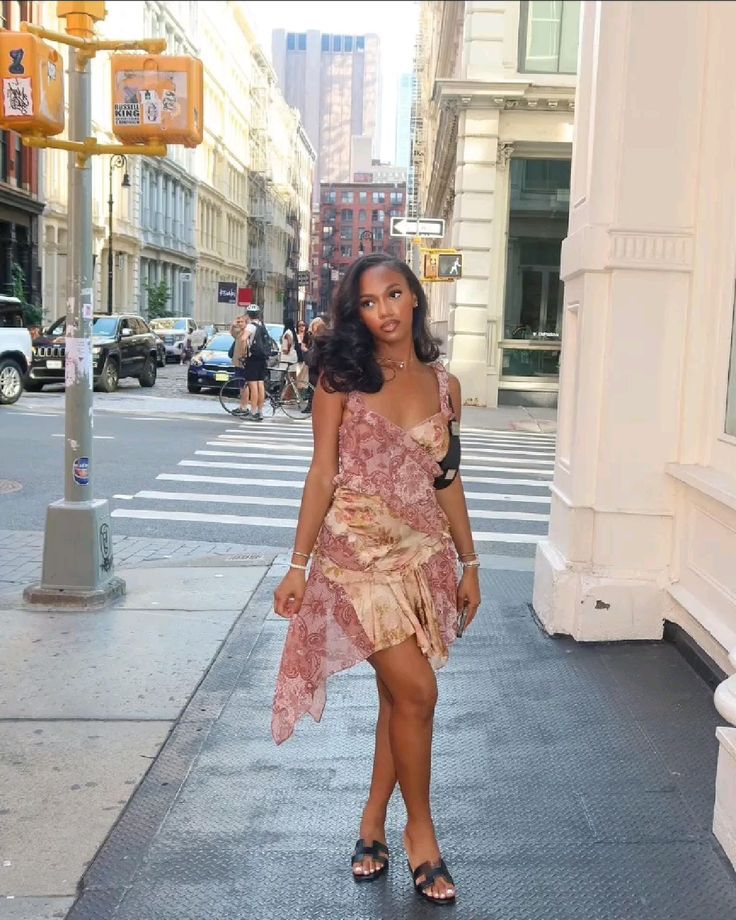 Retro Print Strap Chiffon Irregular Birthday Short Skirt Homecoming Dress