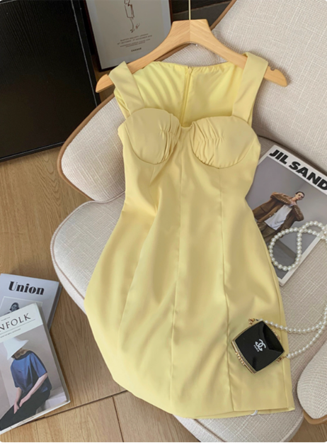 Cute Strapless Satin Waist 17th Birthday Homecoming Dress