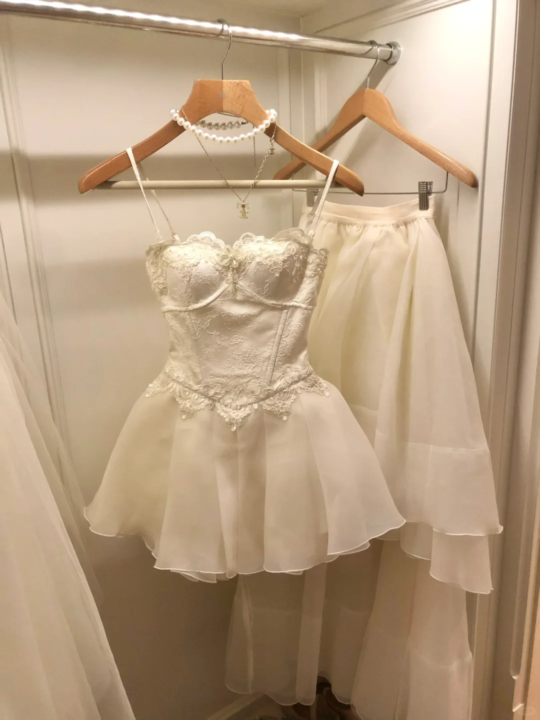 Classy White Tulle Lace A Line Short Prom Dress Formal Birthday Outfits Homecoming Dress