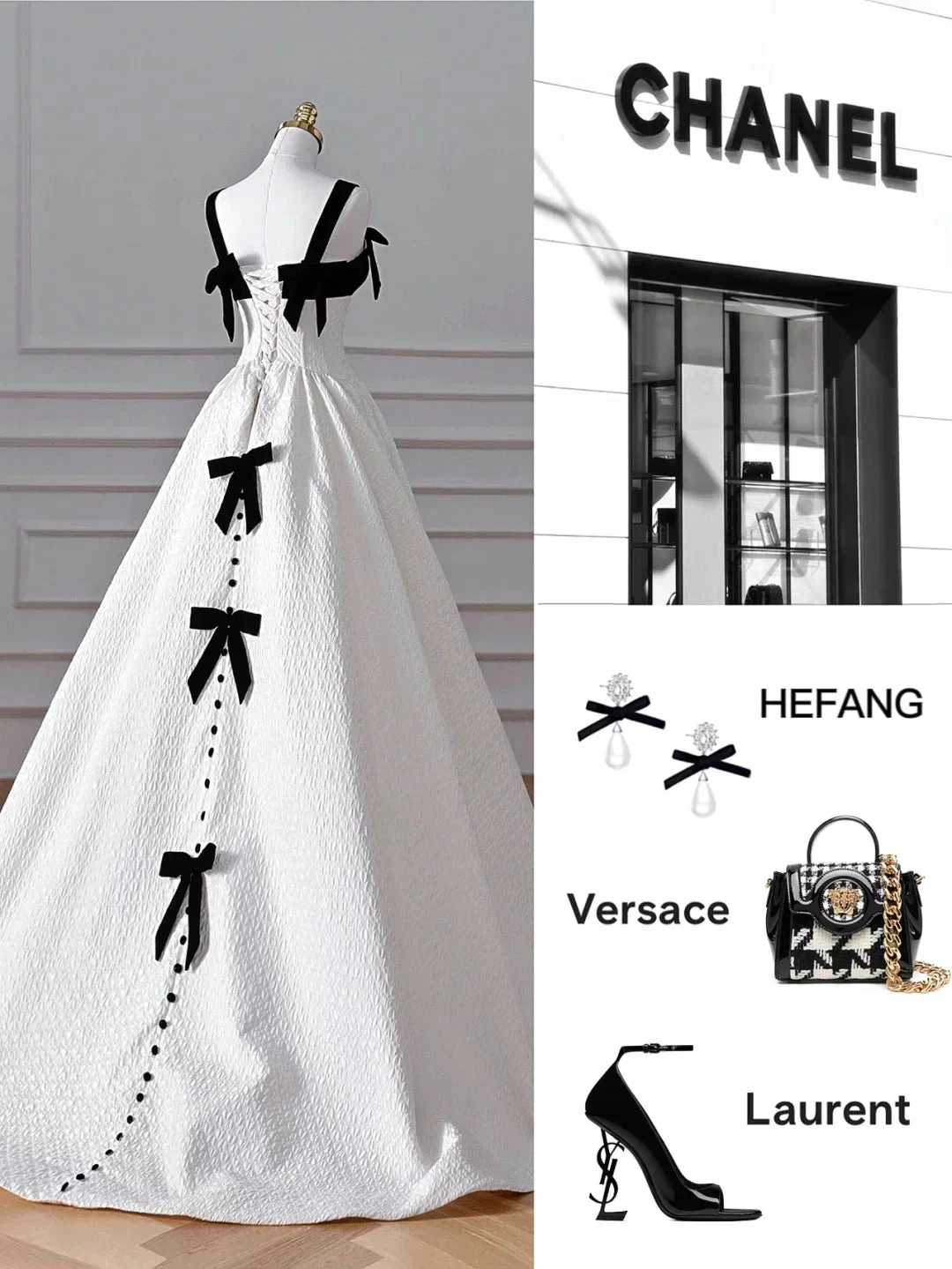 Elegant White Satin A Line Long Prom Dress Evening Dress,Formal Wedding Dress Y8611 by simplepromdress