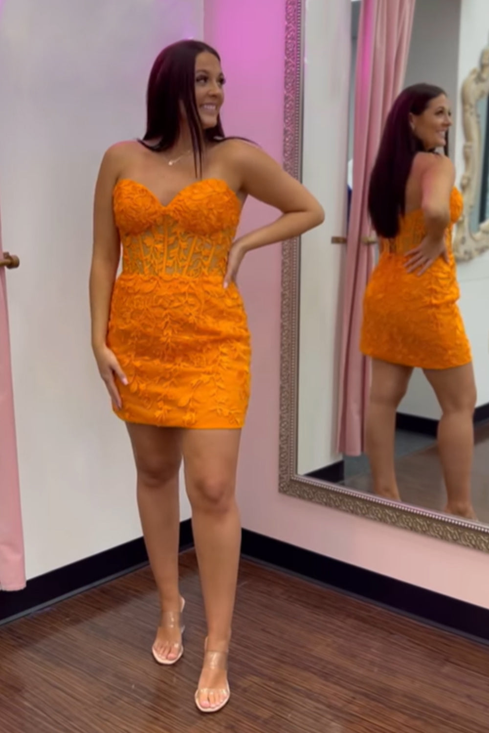 Mint Homecoming Dresses Lace Sweetheart Tight Short Cocktail Dresses