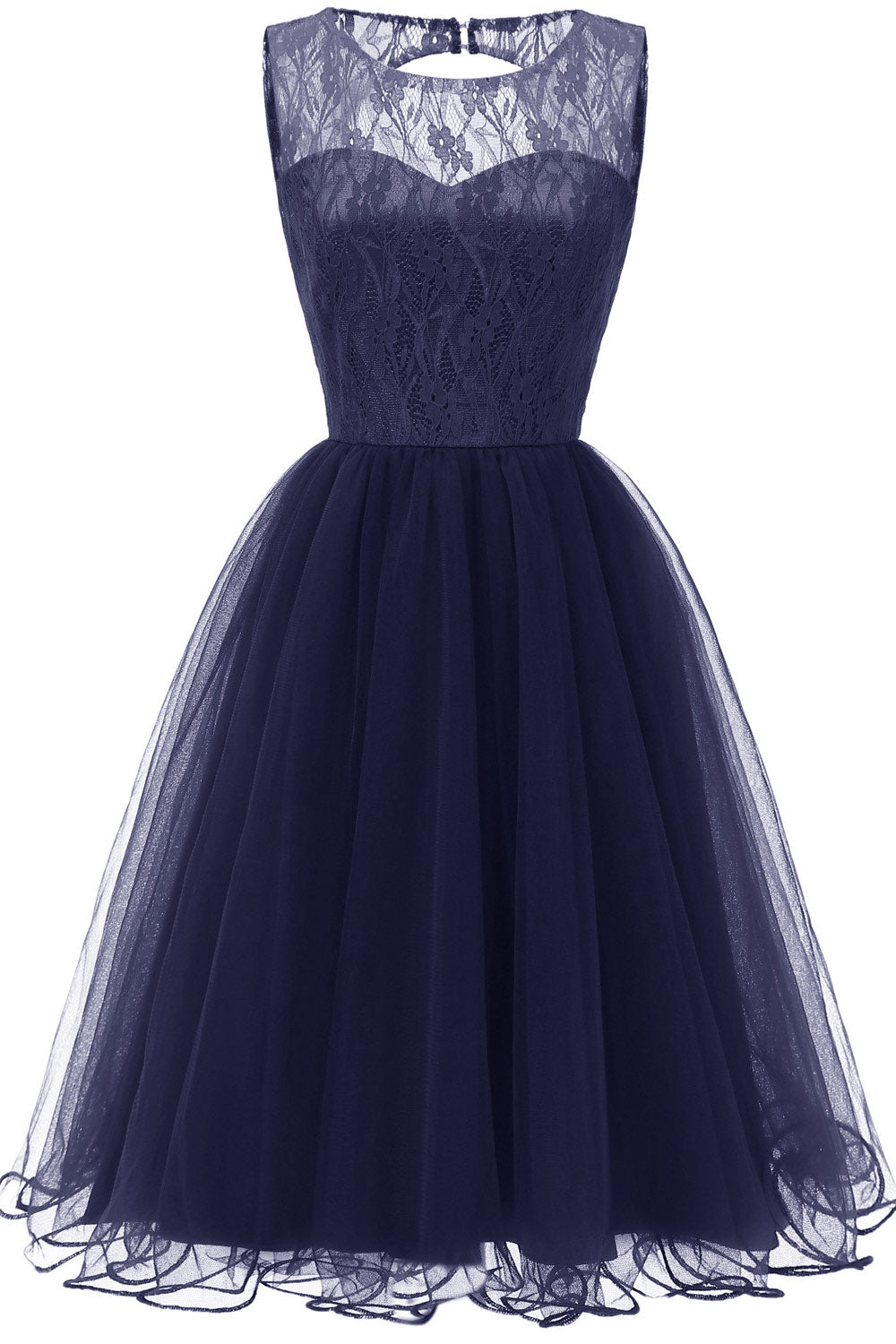 Pink Sleeveless A-Line Homecoming Sweet 16 Dress - Fashionpara