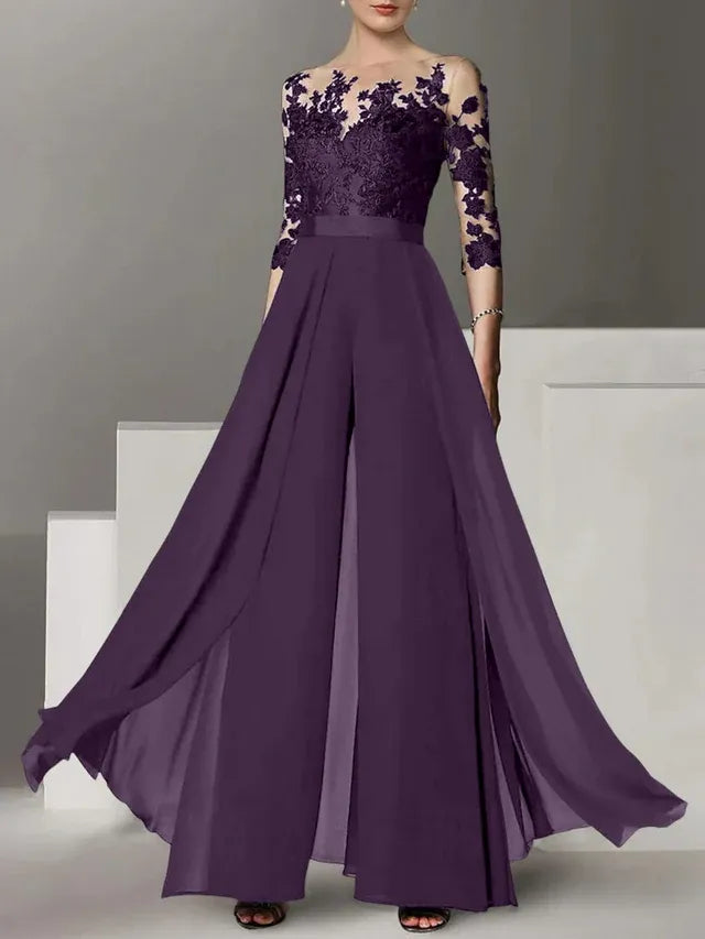 A-Line/Princess Mother of the Bride Dresses with Applique