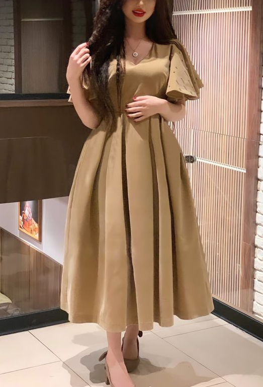 Midi Dress ,Evening Dress, Prom Vintage Dress
