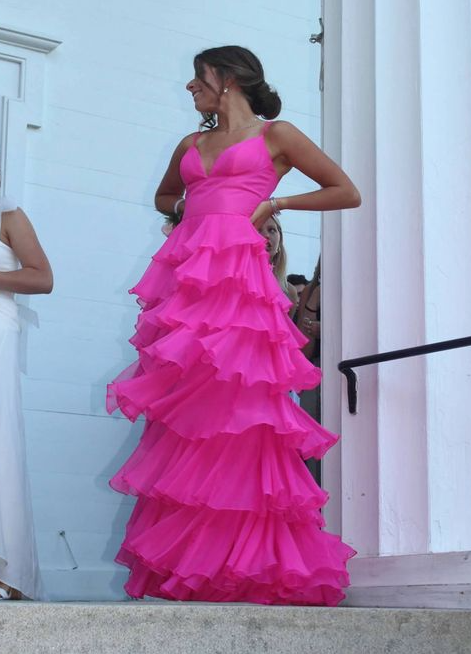 Pink long prom dresses, evening dresses,party dresses, formal dress