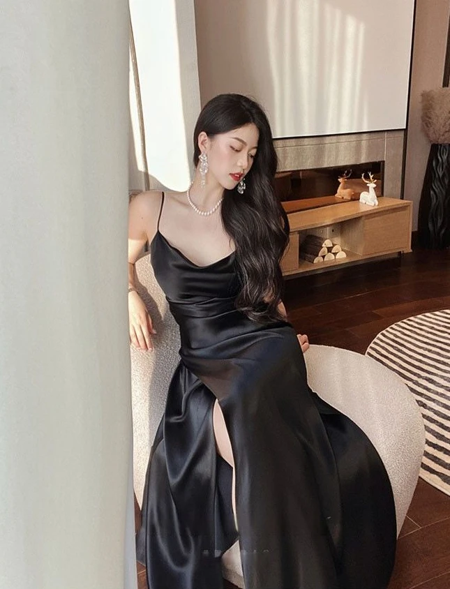 Prom Dress Long Party Dress Outfit, Evening Dress Simple Formal Dress - View 5 | FashionDia