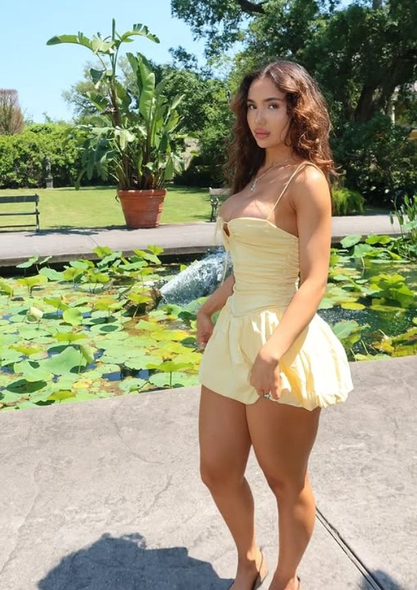 Cute Yellow Satin A-Line Homecoming Dress Birthday Outfits Spaghetti Straps Cocktail Dress - FashionDia