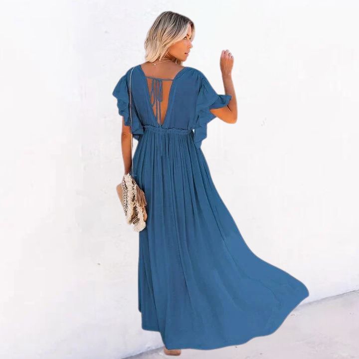 Yesenia Statement Maxi Dress Premium Wardrobe Essential