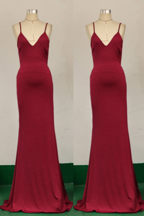 Royal Blue Backless Evening Gown Prom Dress - Fashionpara