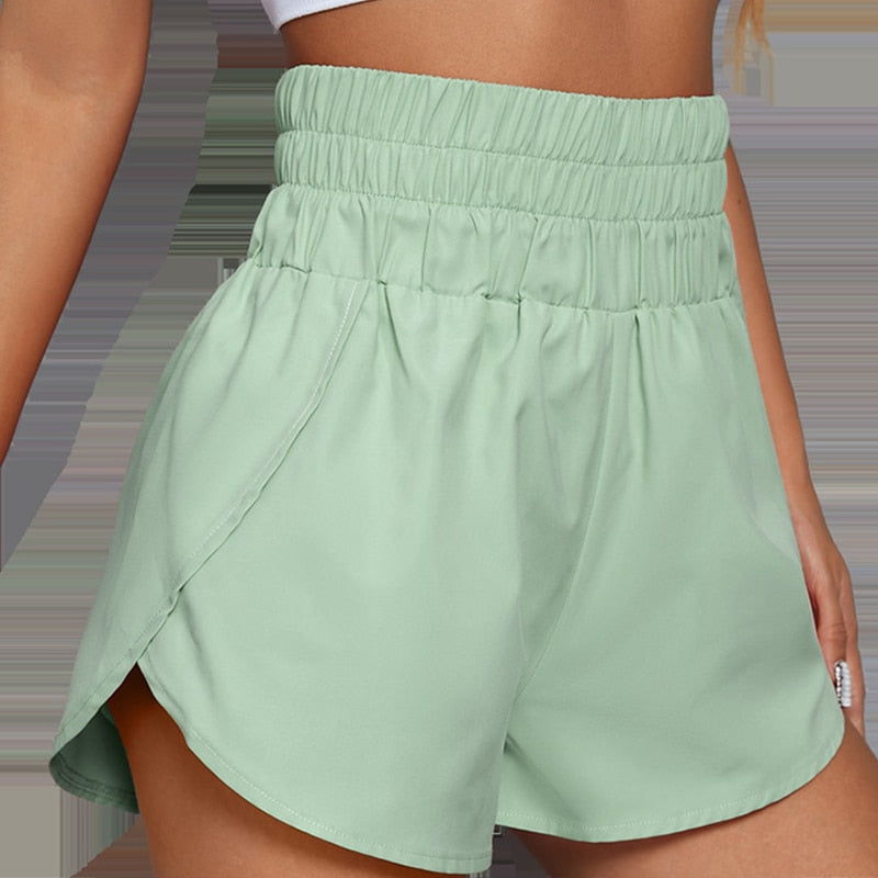 Women Jogging Running Fitness Trouser Waist Summer Streetwear Fashion Short Pants New