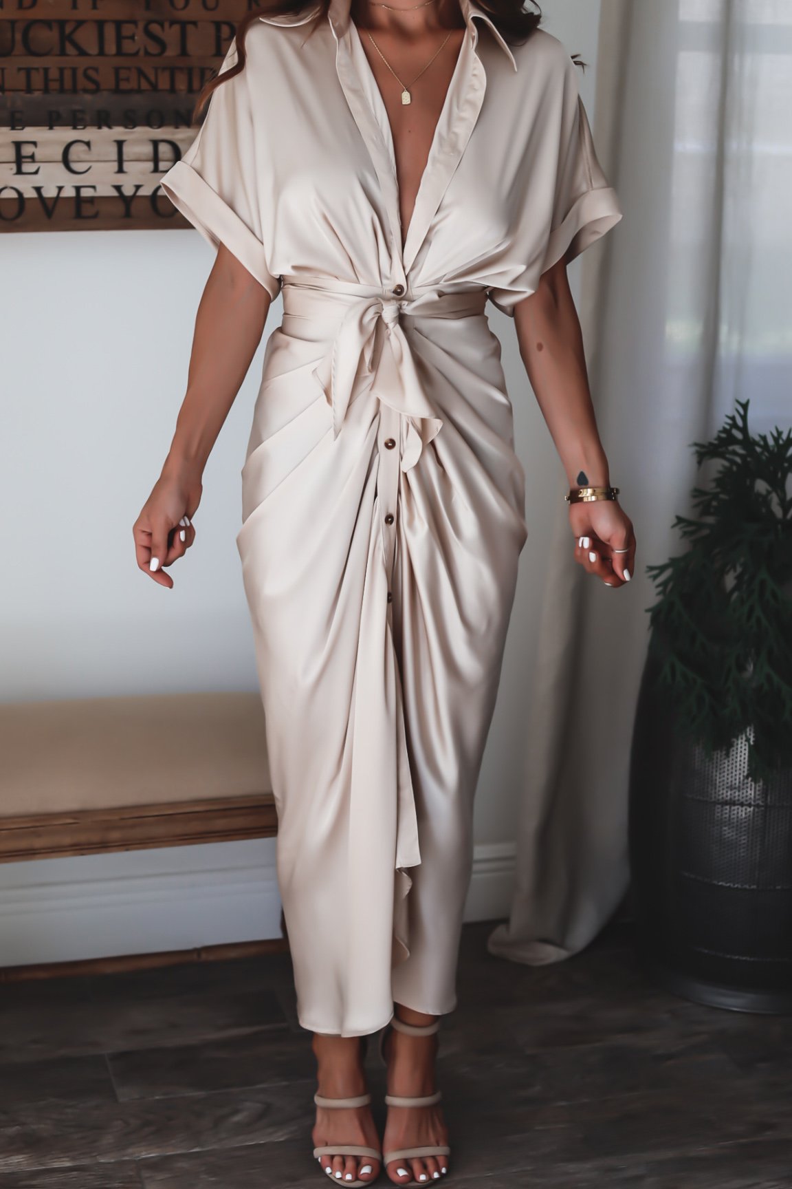 Yesenia Trendy and Elegant Summer Dress for Women Sophisticated Look