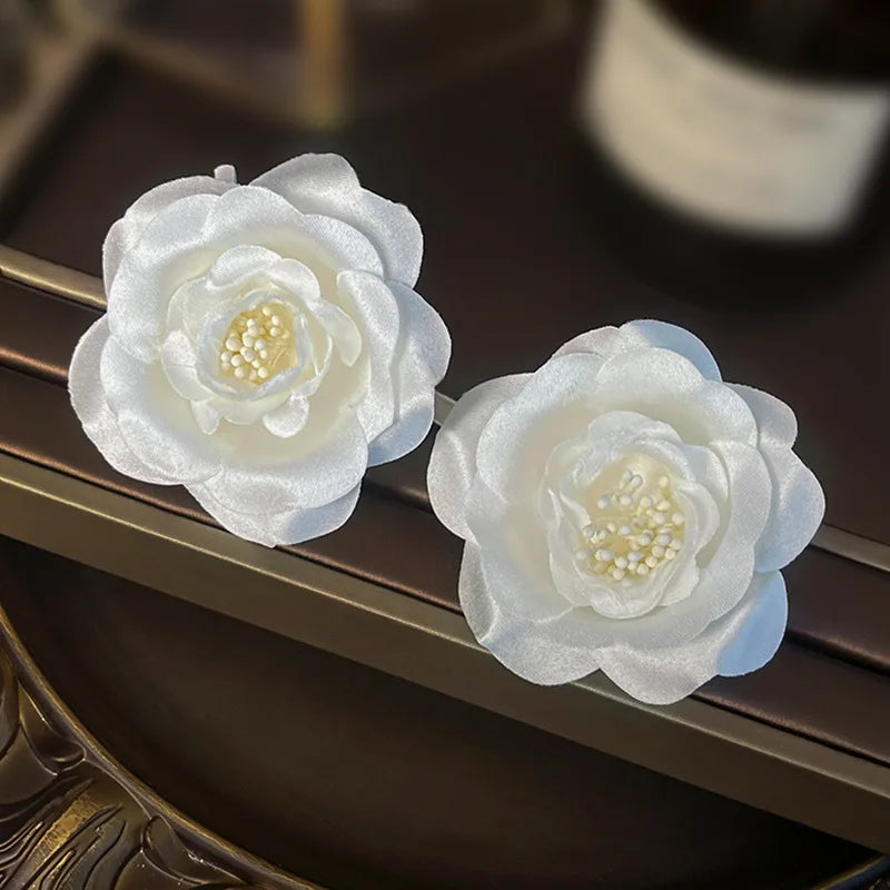 Wedding Accessories Flower Hair Pin Clip Party Evening Dress Hairpins For Bride Bridesmaids Headdress Head Pieces Bridal Jewelry