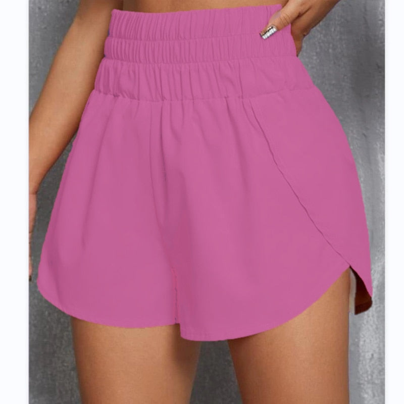 Women Jogging Running Fitness Trouser Waist Summer Streetwear Fashion Short Pants New