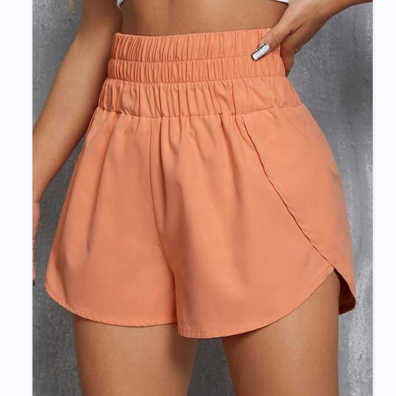 Women Jogging Running Fitness Trouser Waist Summer Streetwear Fashion Short Pants New