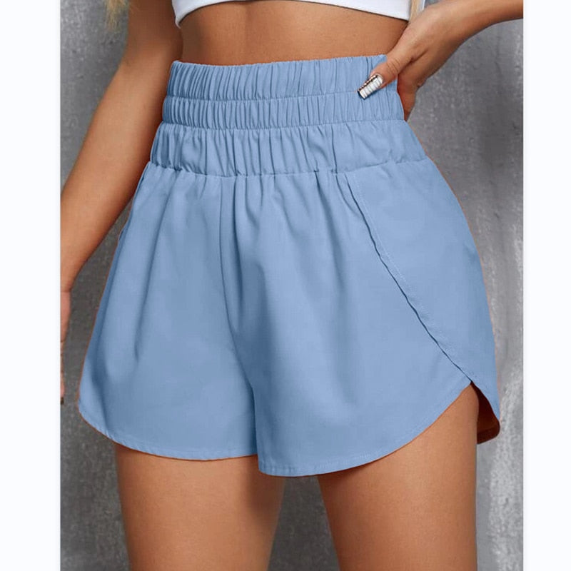 Women Jogging Running Fitness Trouser Waist Summer Streetwear Fashion Short Pants New
