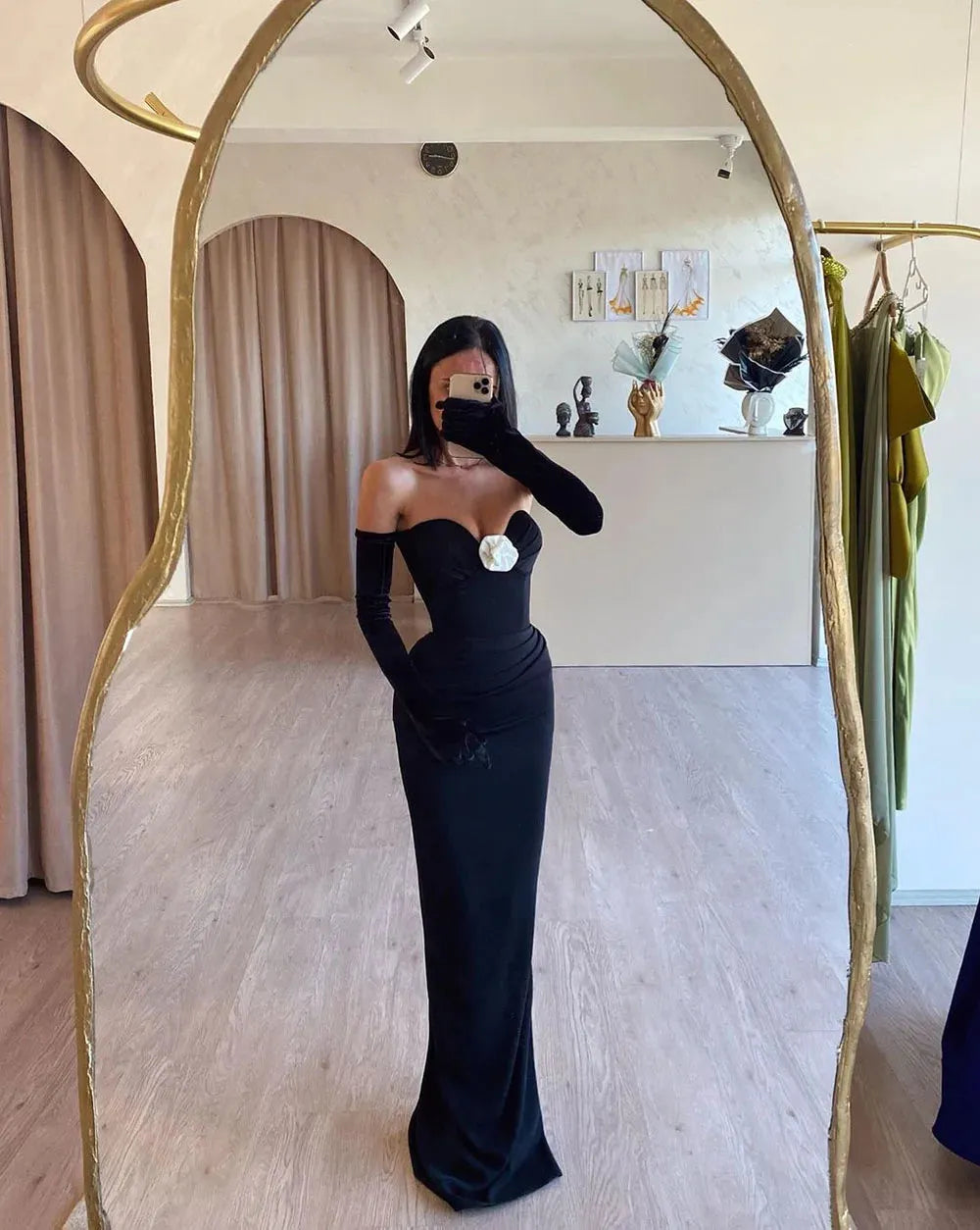 Elastic Stin Mermaid Evening Dresses Sweetheart Formal Gowns Party Gala Gown Night Club Dress Robe de soiree